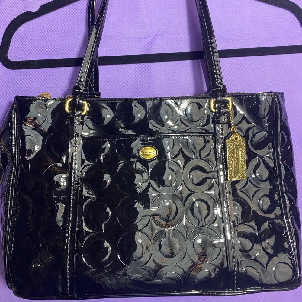 Coach Patent Leather bag